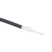 Кабель волоконно-оптический 62.5/125 многомодовый, 24 волокна, loose tube, для внешней прокладки (-40C ~ +70), PE, черный