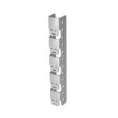 Универсальное крепление к сетке безвинтовое для одной консоли (горячий цинк)