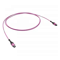  Патчкорд 12ОВ 50/125 OM4, 1xMTP PRO (12)/1xMTP PRO(12), 1м