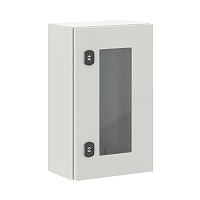 Корпус навесной STE с М/П с прозрачной дверью ВхШхГ 500x300x200 мм