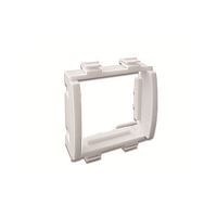 In-Liner Front Каркас под розетку "45x45 мм", MOSAIC, 2 модуля, белый, RAL 9016 