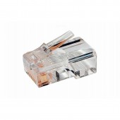 ССД Разъем RJ-45(8P8C) под витую пару, категория 5e (50 µ"/ 50 микродюймов), универсальный 