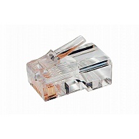 ССД Разъем RJ-45(8P8C) под витую пару, категория 5e (50 µ"/ 50 микродюймов), универсальный 
