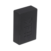 ELECOR Заглушка КМЗ 100х60 черный (2шт/компл) IEK