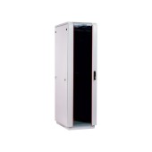 Шкаф телекоммуникационный напольный 48U (600 × 600) дверь стекло