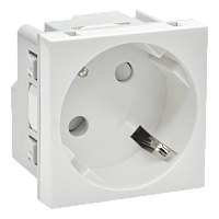 PRIMER РКС-20-30-П-45 Розетка 45град з/к з/ш в/з бел. IEK