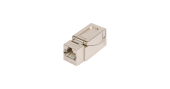 Модуль-вставка NIKOMAX типа Keystone, Кат.6a (Класс Ea), 500МГц, RJ45/8P8C, самозажимной, T568A/B, полный экран, металлик - гарантия: 5 лет расширенна