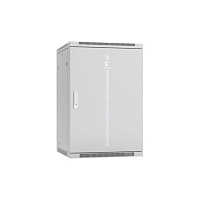 Шкаф телекоммуникационный настенный разобранный 19" 18U 600x450x901mm (ШхГхВ) дверь металл, цвет серый (RAL 7035)
