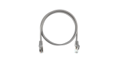 Коммутационный шнур NIKOMAX Essential Line F/UTP 4 пары, Кат.5е (Класс D), 100МГц, 2хRJ45/8P8C, T568B, заливной, с защитой защелки, многожильный, BC (