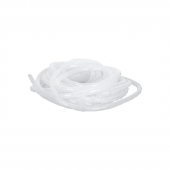 Лента NIKOMAX спиральная 6мм для организации и защиты кабельных пучков 5-25мм, толщина 0,6мм, белая, 10м