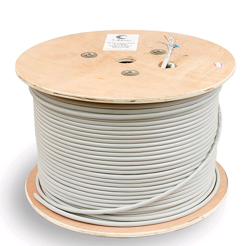 SFTP-4P-Cat.5e-SOLID-GY