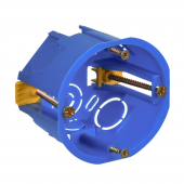 Коробка установочная СЗ для полых стен D=68х45мм (пластиковые лапки) GENERICA