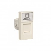 Розетка RJ45 кат. 5e, 1 модуль EKF