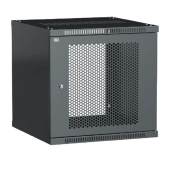 ITK Шкаф LINEA WE 18U 600x650мм дверь перфорированная черный (кратность 10 шт)