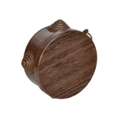 Коробка расп. КМ для о/п D=85х40мм IP54 4 вв. дуб IEK