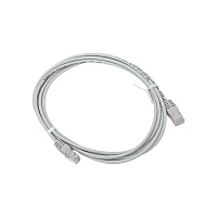 Патч-корд TERACOM Cat.5E (1Гбит/с) неэкранированный UTP оболочка PVC серый (2м)
