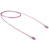 Оптический коммутационный шнур переходной Duplex SC-UPC/LC-UPC, 50/125 OM4, 1 м