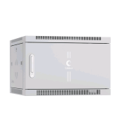 Шкаф телекоммуникационный настенный 19" 6U 600x350x368mm (ШхГхВ) дверь металл