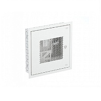 Шкаф квартирный телекоммуникационный встраиваемый с радиопрозрачной дверцей ШТ-НСс 2+1 патч-корд, делитель 1х3 ССД