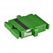 Адаптер (розетка) SC/APC SM дуплексный с фланцами