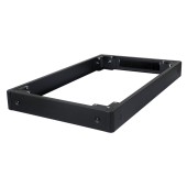 Цоколь для напольных шкафов 600х1200 с щеточным вводом, чер.