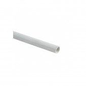 Труба гладкая ПВХ жесткая d25 мм (2 м) (50 м/уп) белая EKF-Plast