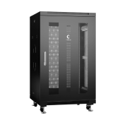 Шкаф монтажный телекоммуникационный 19" напольный для распределительного и серверного оборудования 18U 600x600x988mm (ШхГхВ)