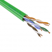 Кабель витая пара ParLan U/UTP Cat5e PVCLS нг(A)-FRLSLTx 4х2х0,52 