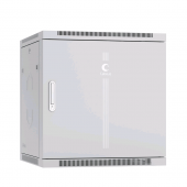 Шкаф телекоммуникационный настенный 19" 12U 600x350x635mm (ШхГхВ) дверь металл