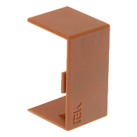 ELECOR Соединитель на стык КМС 20х10 дуб (4шт/компл) IEK