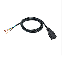 ITK Кабель электропитания PDU 3х1,5 2М C19-б/р
