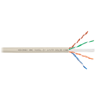 Кабель NIKOMAX U/UTP 4 пары, Кат.6a (Класс Eа), тест по ISO/IEC, 500МГц, одножильный, BC (чистая медь), 23AWG (0,57мм), полимерный материал нг(А)-LSLT