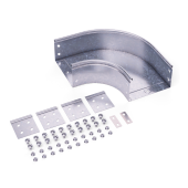 Угол CPO 90 горизонтальный 90° 100х50 в комплекте с крепежными элементами и соединительными пластинами, необходимыми для монтажа