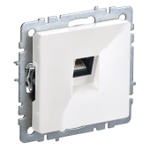 BRITE Роз. комп. RJ45 кат.5E РК10-БрБ бел. IEK