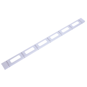 Вертикальный кабельный органайзер для стойки внешний с окнами, ширина 95 мм 33U