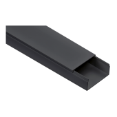 Кабель-канал 80х40 "ЭЛЕКОР" черный (10м) IEK