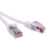 Патч-корд неэкранированный CAT5E U/UTP 4х2, LSZH, белый, 10.0м