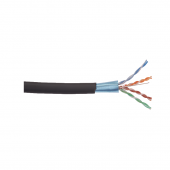 ITK Витая пара F/UTP кат.6 4х2х23AWG solid LDPE черный (305м)