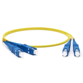 Патч-корд волоконно-оптический (шнур) SM 9/125 (OS2), SC/UPC-SC/UPC, 2.0 мм, duplex, LSZH, 10 м