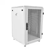 Шкаф телекоммуникационный напольный 22U (600х1000) дверь перфорированная