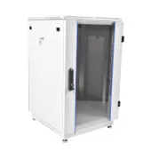Шкаф телекоммуникационный напольный 27U (600х1000) дверь стекло