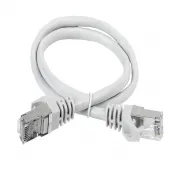 ITK Коммутационный шнур (патч-корд), кат.6 FTP, 1м, серый
