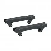 ITK LINEA S Компл. роликов для шкафа шир. 600мм чер.