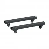 ITK LINEA S Компл. роликов для шкафа шир. 750мм чер.